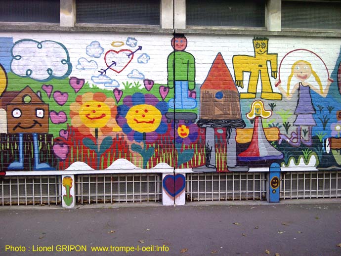 Patchwork d’enfants