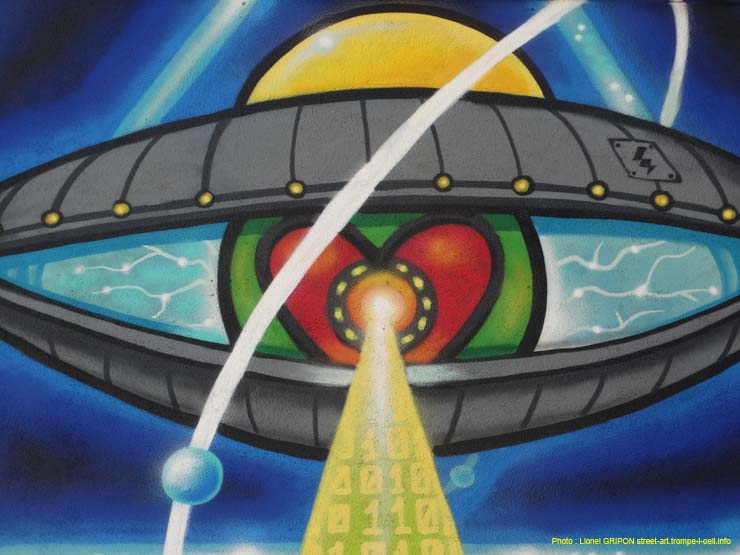 Espace futuriste