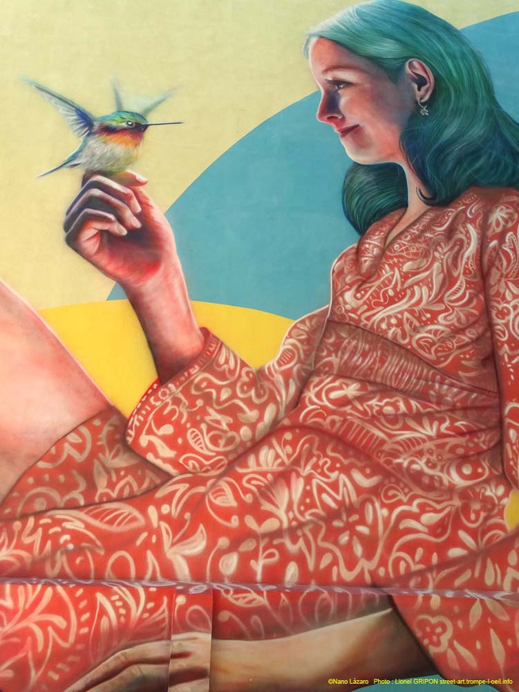 La belle et le colibri