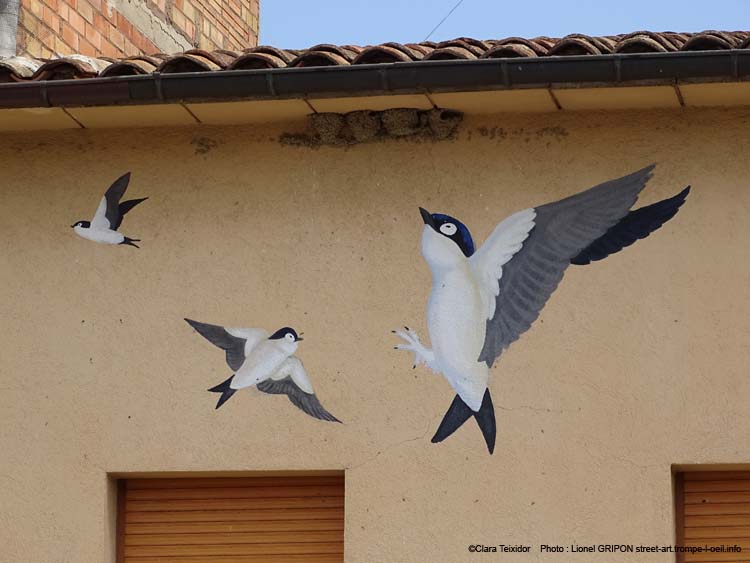 Hirondelles en folie