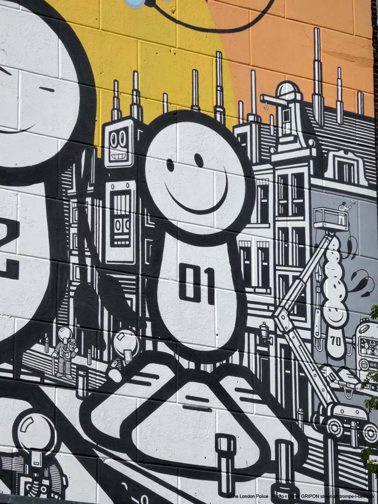 Smileys sur péniches