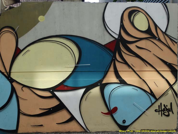 Femme et poisson
