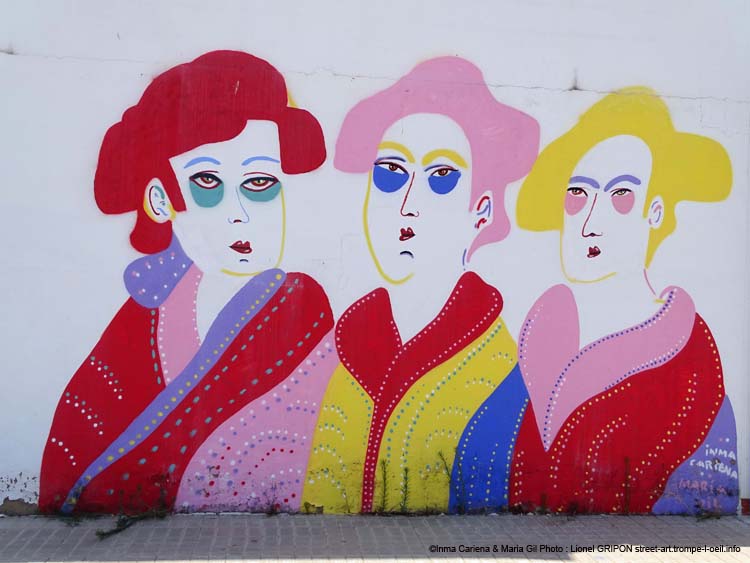 Trois geishas