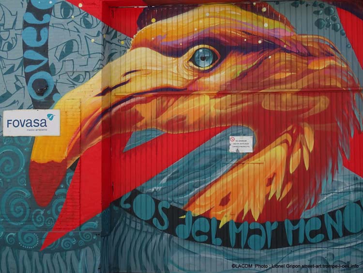 Flamant et hippocampe
