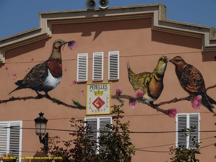 Oiseaux sur une branche