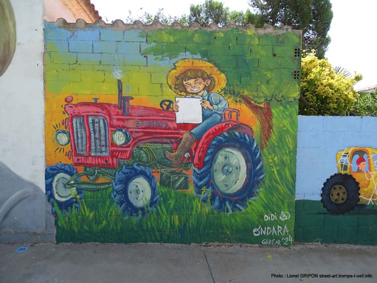 Défilé de tracteurs