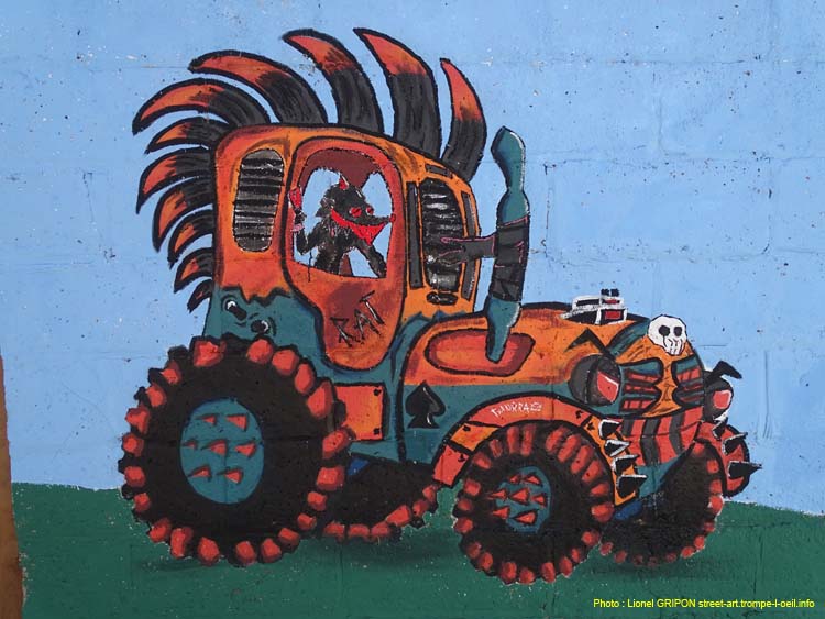Défilé de tracteurs