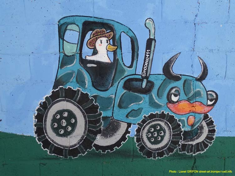 Défilé de tracteurs