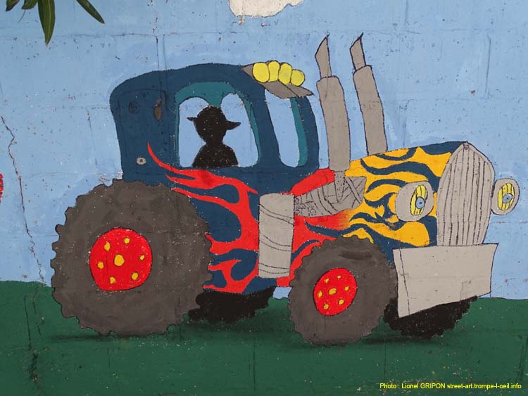 Défilé de tracteurs