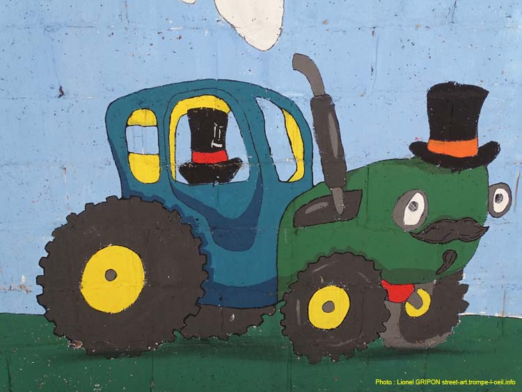 Défilé de tracteurs