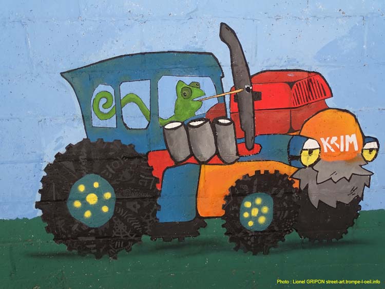 Défilé de tracteurs