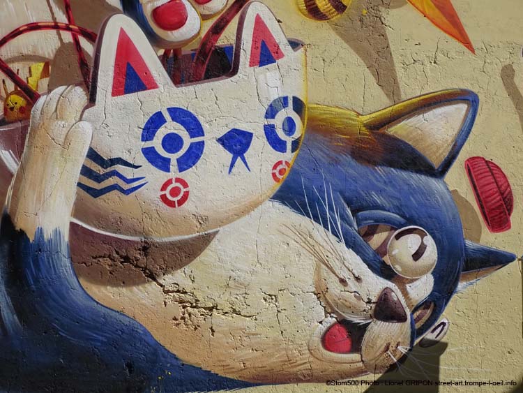 Chats en délire