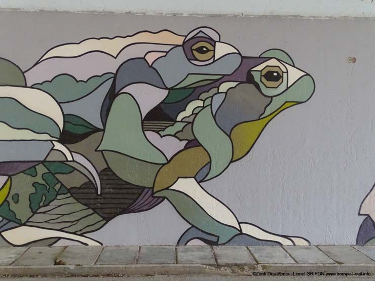 Grenouilles folies