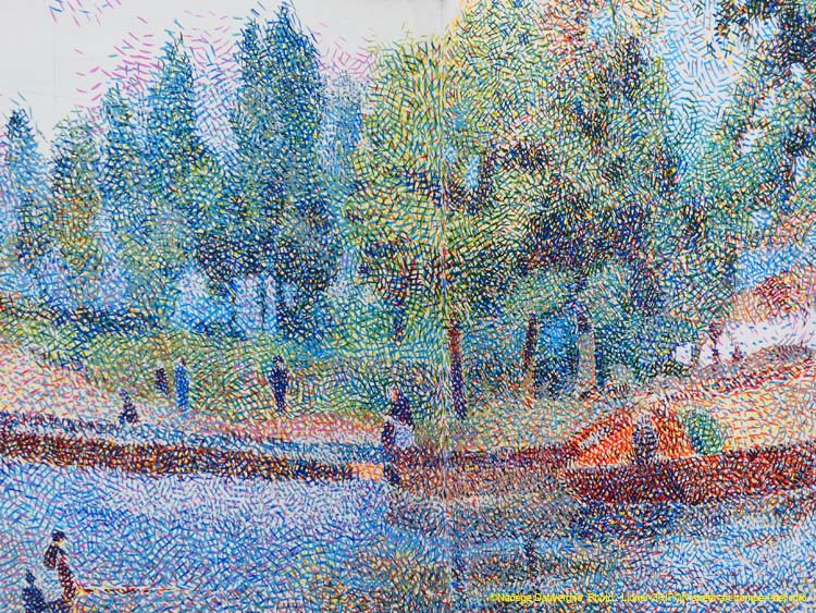 Au bord du canal