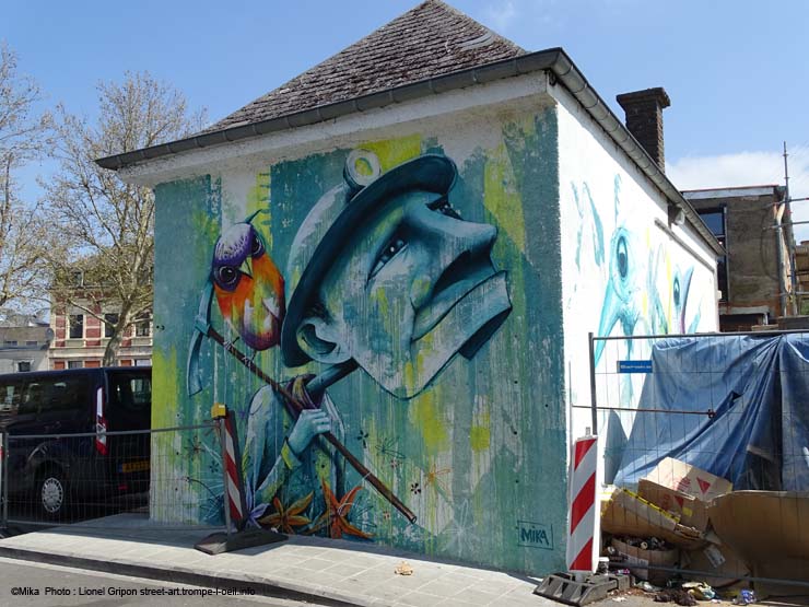 Mineur et oiseaux