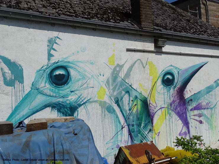 Mineur et oiseaux
