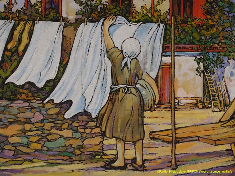 Scène rurale basque