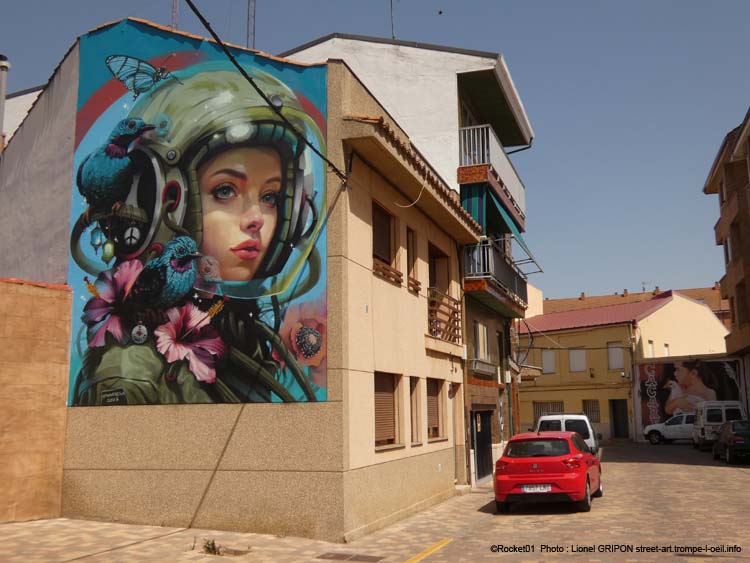 Guerriers dans un jardin