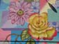 Mur fleuri