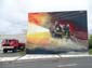 Hommage aux pompiers