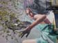 Fille aux colombes